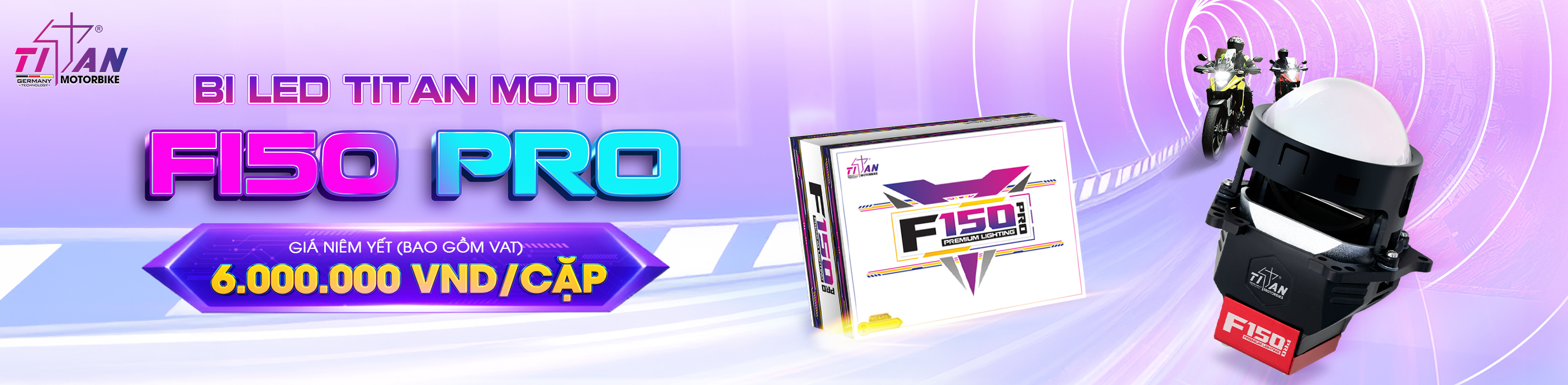 BI LED TITAN MOTO F150 PRO BI LED TITAN MOTO F150 PRO