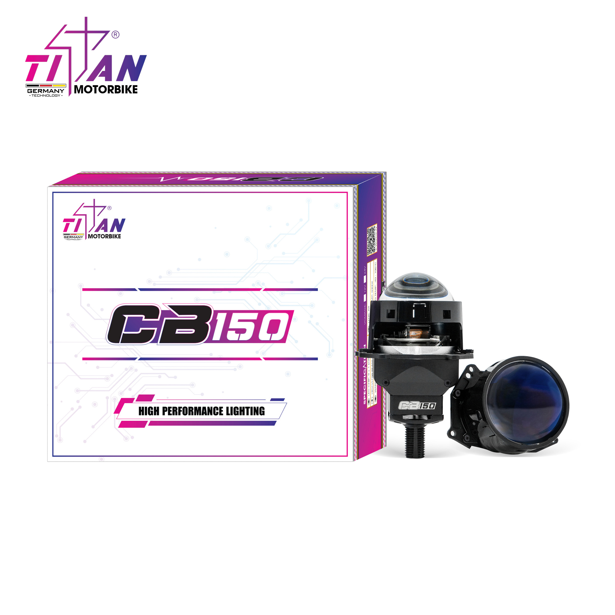 BI LED TITAN MOTO CB150 BI LED TITAN MOTO CB150