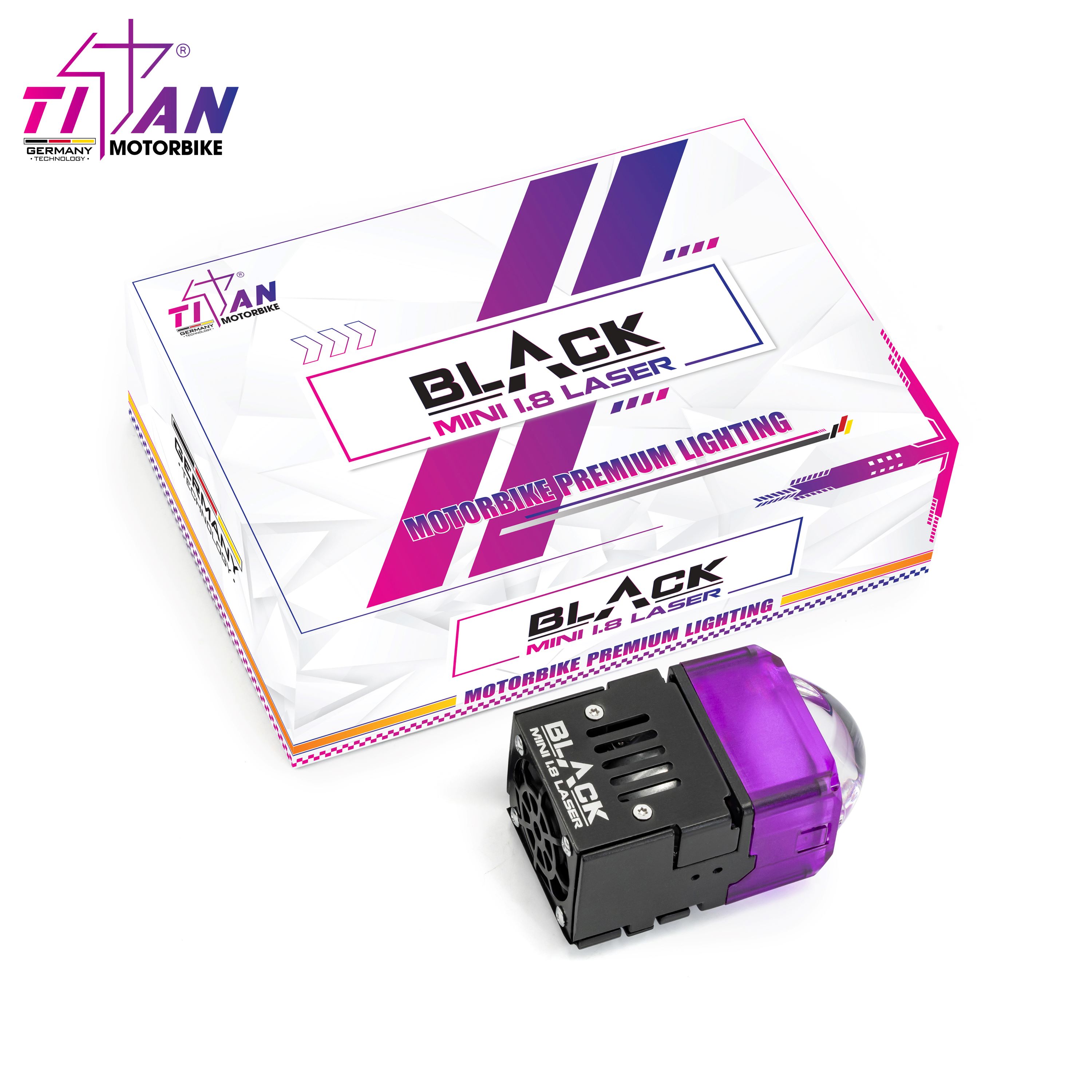 TITAN MOTO BLACK MINI 1.8 LASER 