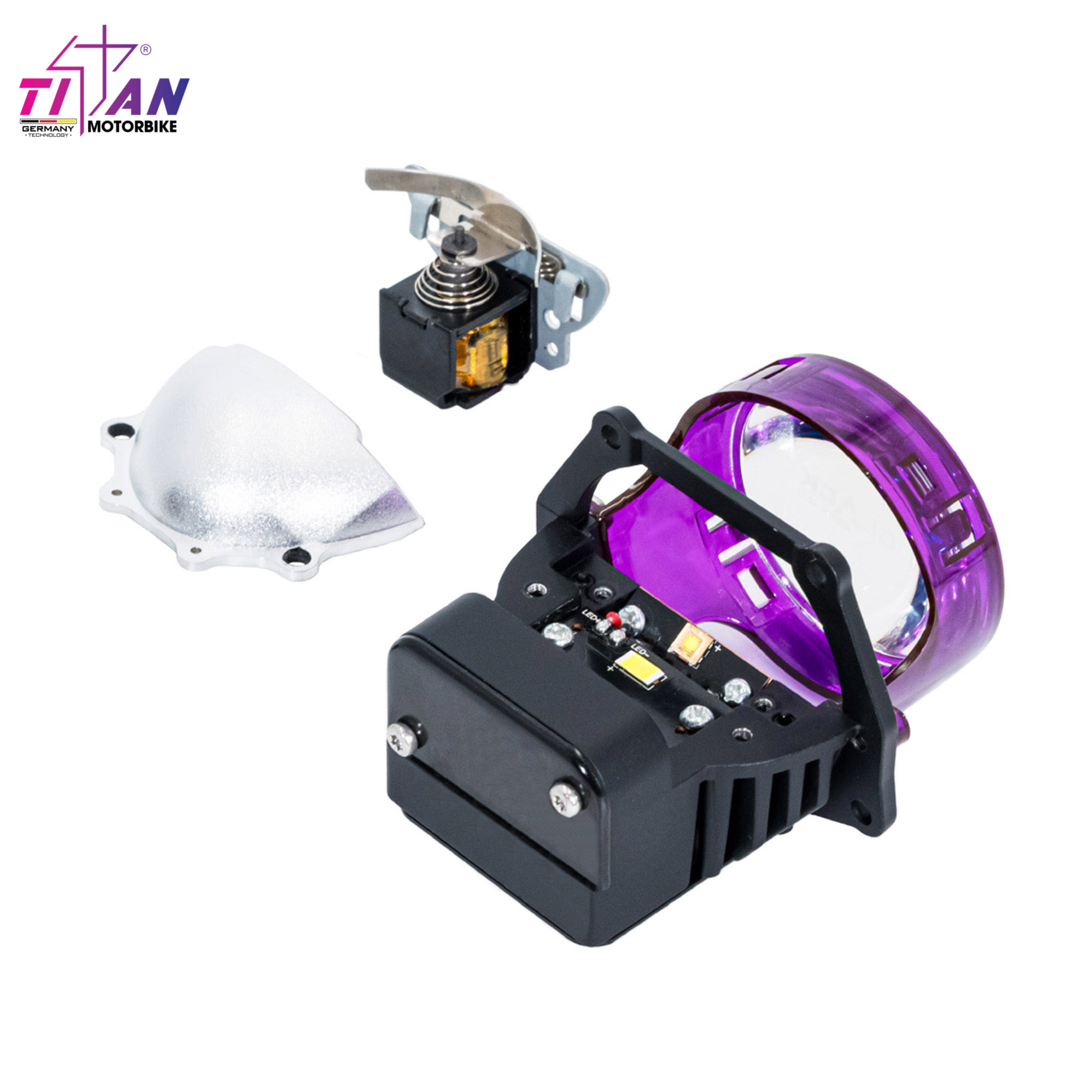 BI LED TITAN MOTO BLACK MINI 2.0 INCH
