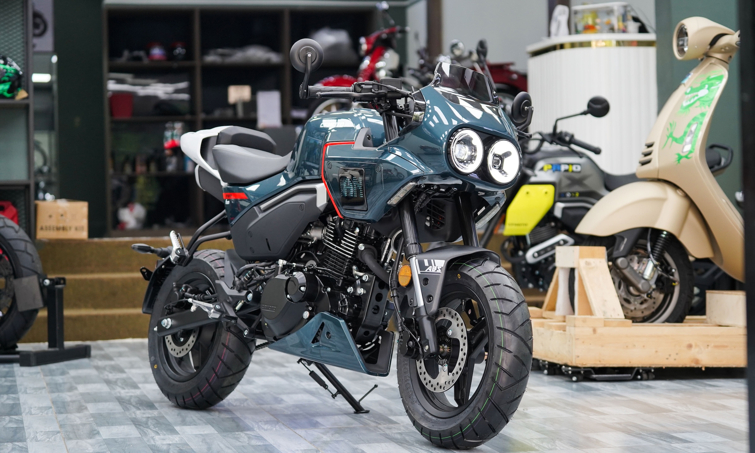 CFMOTO PAPIO XO RACER - MÔTÔ MINI CHO GIỚI TRẺ HIỆN NAY
